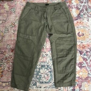 J.Crew City Fit Utility Capris